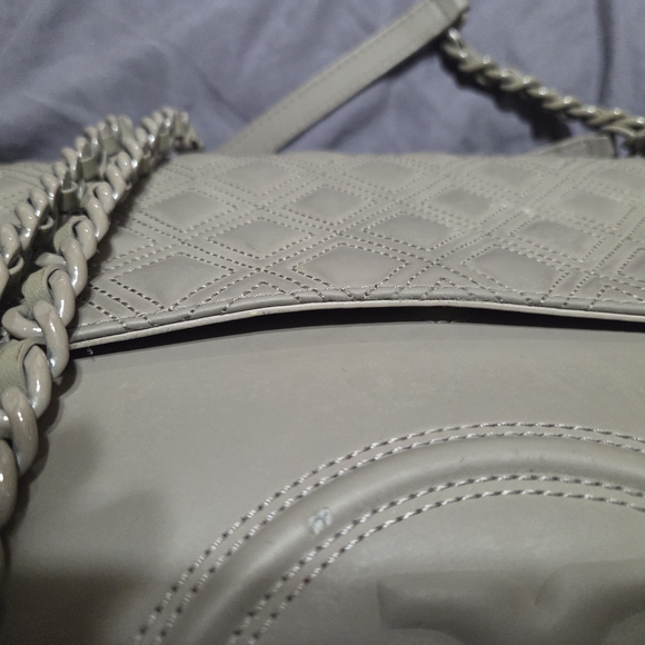 Gray Quilted Women's Bag - Picture 7 of 16